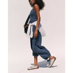 Free People Inbound Onesie Midnight Navy Size Small NWT Chic Comfy Stretchy Photo 7