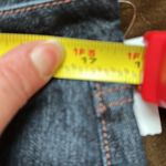 Faded Glory Dark Blue Jeans Stretch Flare Faded Leg SZ 16 Photo 11