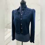 Dressy wool cardigan 🌹 Blue Size undefined Photo 2