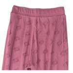 Victoria’s Secret PINK Thermal Waffle Knit Jogger Pants Top Set Soft Begonia XS Photo 13