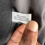 Vintage 70s/80s Karen Wool Cashmere Black Trench Coat ILGWU Union Made USA L Size L Photo 8