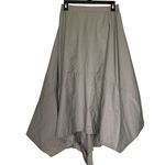 Planet By Lauren G Size 1 Bubble Skirt Nylon‎ Cinch Waist balloon parachute Gray Photo 0