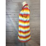 Tommy Hilfiger  Medium Polo Dress Multicolor Stripe Short Sleeve Casual Preppy Photo 2