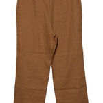 Reformation Justin Linen Pant in Barley Cropped High Rise Slim 10 New Photo 0