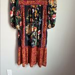 Anthropologie  Adair Velvet-Trimmed Midi Dress 4 Photo 5