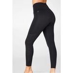 Fabletics Brand New  Women's Small Black Sync Perforated High Waisted Leggings Photo 1