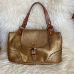 Love moschino Moschino Cheap and Chic Gold Leather Shoulder Bag Photo 3
