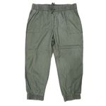 A New Day Size XXL Jogger Pants High Rise Woven Ankle Olive Green Womens Pull On Photo 1
