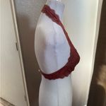 Free People  Lace Halter Bralette in Rust Photo 2