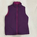 Merona Reversible Purple Fuchsia Puffer Vest Size Small Photo 5