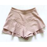 ZARA  Soft Pink Layered Mini Shorts Photo 5