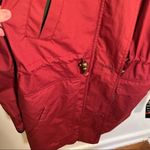 Vintage Braefair Trench Coat Red Size 8 Photo 4