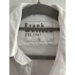 Frank & Eileen  Tee Lab Shirt Women Large Cotton Jersey Button Up Travel Classic Photo 2