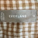 Everlane Linen Button Down Top, Size 10. Practical and Comfy Career Wear Photo 1