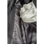 BCBG Maxazria 100% Wool Heather Gray Single Breasted Peacoat Women’s M Academia Photo 5