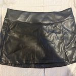Garage  Faux Leather Mini Skirt Photo 4