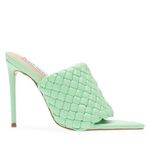 Steve Madden Light Green Fateful Heels Sandals Photo 2