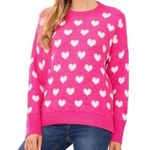 Vince Camuto Women's Long Sleeve Crewneck Valentine's Day Sweater Size Large Photo 0