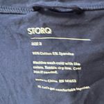 STORQ Feel Good Pregnancy Maternity lounge robe size M Blue Photo 3