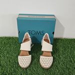 Toms Milan Closed Toe Heel - Natural Geo Basket PU Leather - Size 5.5 - 10022268 Photo 1