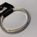 Fine Silver Plate Silver Tone Costume Bangle Bracelet NWT $30 Photo 1
