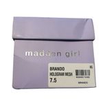 Madden Girl Size 7.5 Brando Double Buckle Slide Sandals Iridescent Mermaidcore Photo 1