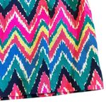 Lilly Pulitzer  Sherlyn Chevron Print Dress Sleeveless Open Back Size 4 Women's Photo 4