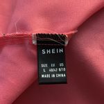 SheIn Rafferiza Pink Pleated Mock Neck Top L Coquette Girl Coconut Bubblegum Photo 7