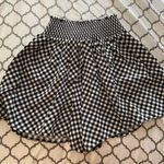 PINK - Victoria's Secret PINK Daisy Black Gangnam Shorts Photo 3