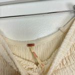 Free People  Sparkling Moment Cotton Midi Sundress in Ivory Size Medium Photo 5