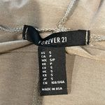 Forever 21 Tan Hooded Open Front Duster with hood Photo 5