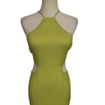 Significant Other Skye Cutout Ribbed Backless Midi Dress In Avocado sz:AU10/US6 Green Size 6 Photo 7