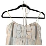 Alexia Admor Alexia for  Champagne Bow Front Mini Cocktail Dress Size Medium Photo 4