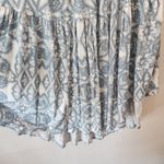 Free People Mimi Linen Blend Boho Flowy Halter Top Paisley Print Size Small S Photo 6