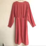 NWT Time and Tru striped wrap midi length dress XXL/20 Pink Photo 2