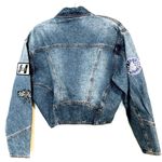 Juicy Couture Juicy by  Blue Denim Jacket with Patches Photo 3