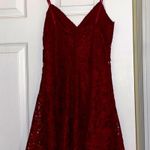 Francesca's Lace Cut Out Mini Dress Photo 1