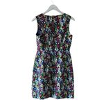 Kate Spade  Mira In Full Bloom Floral Sheath Bright Blue Silk SZ 6 #2120 Photo 5
