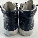 P448 Star Sting High-Top Sneakers Womens Size EU 37 US 7 Black White *FLAWED Photo 12