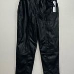 Young Fabulous and Broke Black Faux Leather Pants Size Large NWT Photo 0