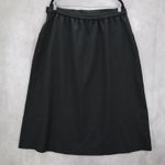 Bedford Fair Black Pull On Secretary Midi Church Pocket Flare Skirt Plus 20P Size undefined Photo 1