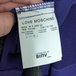 Love moschino Y2K  Sheer Embroidered Polka Dot Blouse Wool Preppy Workwear Office Photo 5