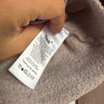 TNA Cozy Crew Fleece Cropped Sweatshirt Brown Photo 3