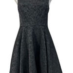 Jill Stuart Jill  Black Fit and Flare Dress Photo 0