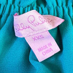 Lilly Pulitzer  Dee Dee Off-Shoulder Dress Teal Malachite Size XXS Women's Photo 8