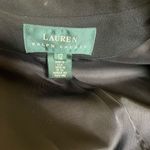 Ralph Lauren 90s Vintage Lauren‎  Black Wool Crest Blazer Button Down Women's 12 Photo 4