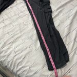 American Eagle  Baggy Cargo Pants Jogger Black Women’s 6 Utility Straight Leg Y2K Photo 10