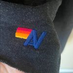 Aviator Nation  keep on surfin’ grey cropped hoodie Photo 3