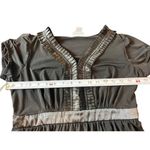 Motherhood Maternity Little Black Dress Short Sleeve V Photo 8