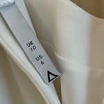 AQ/AQ AQAQ White Sculptural Cutout Bodycon Mini Dress Size 6 Party Glam Sexy Photo 5